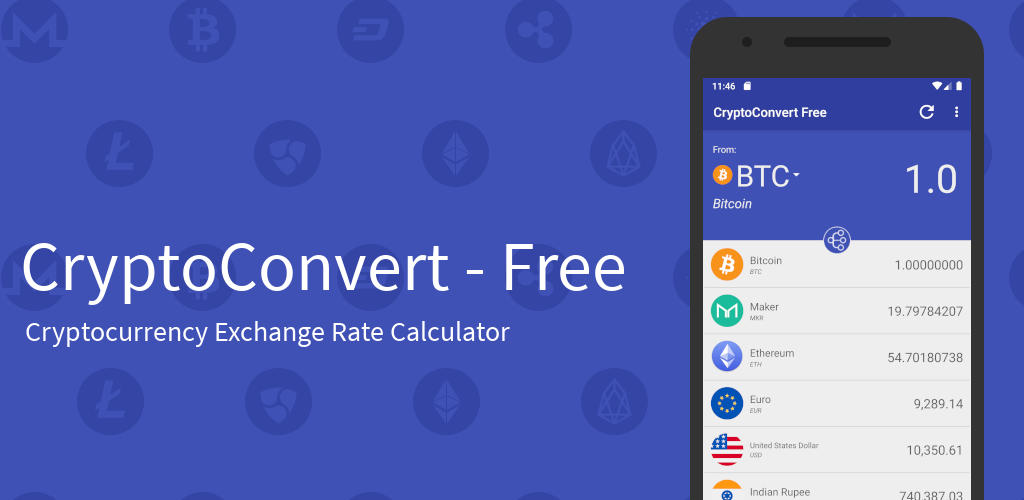 CryptoConvert Conversion Calculator Banner